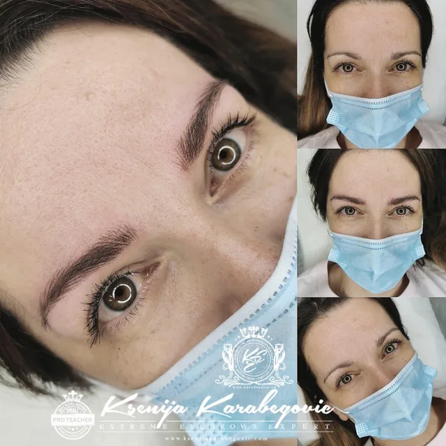 Brow work by Ksenija Karabegovic, photograph 164