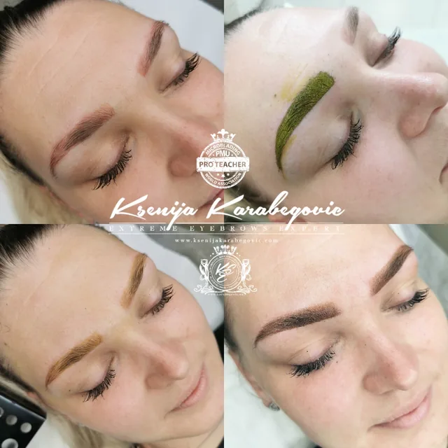 Brow work by Ksenija Karabegovic, photograph 166