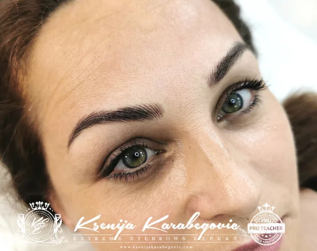 Brow work by Ksenija Karabegovic, photograph 173