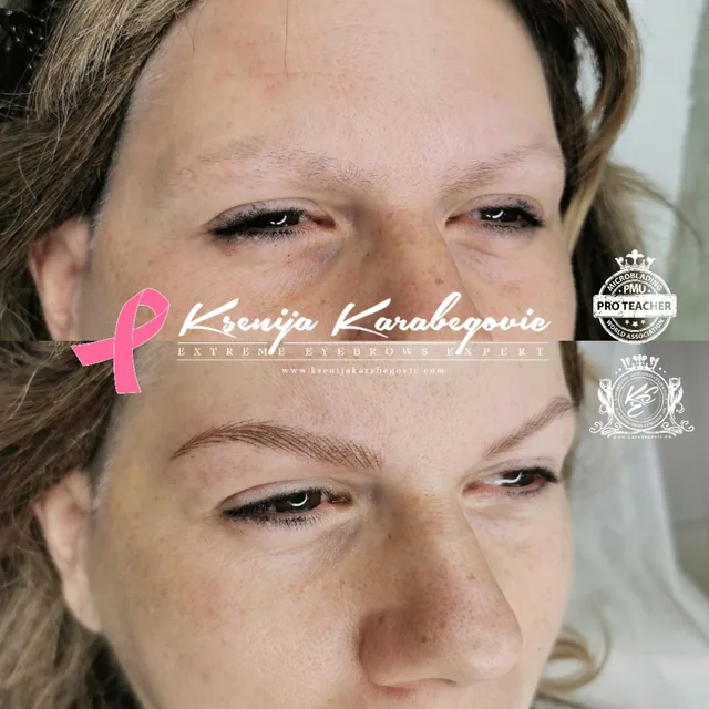 Brow work by Ksenija Karabegovic, photograph 182
