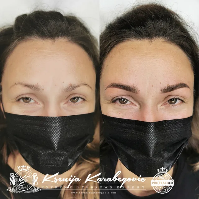 Brow work by Ksenija Karabegovic, photograph 184