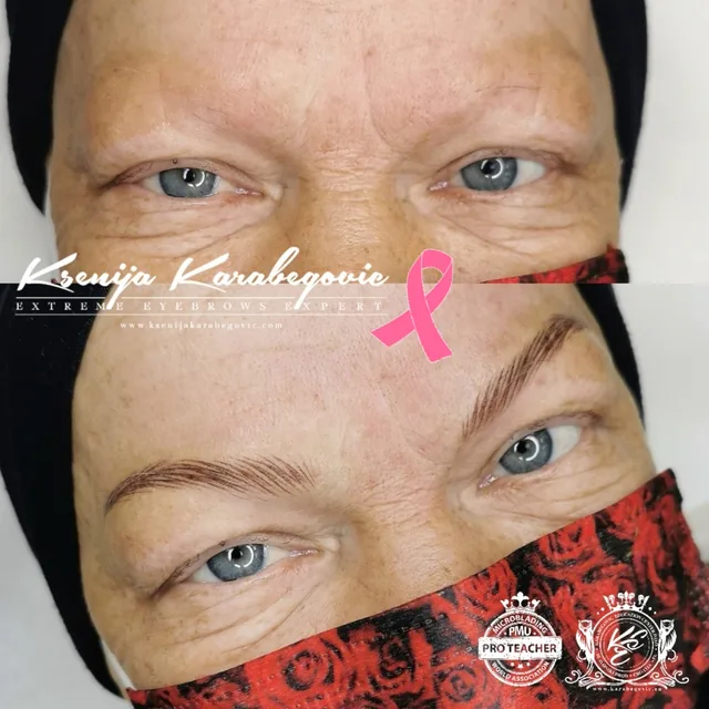 Brow work by Ksenija Karabegovic, photograph 186