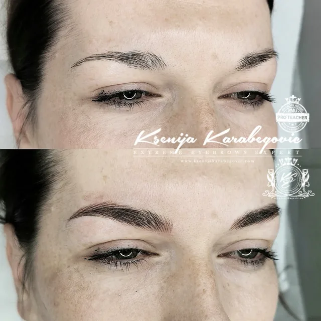 Brow work by Ksenija Karabegovic, photograph 190