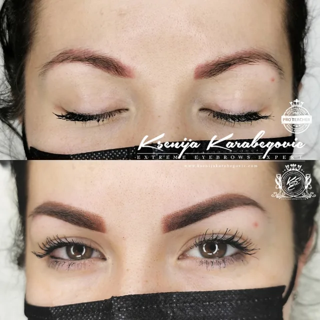Brow work by Ksenija Karabegovic, photograph 196