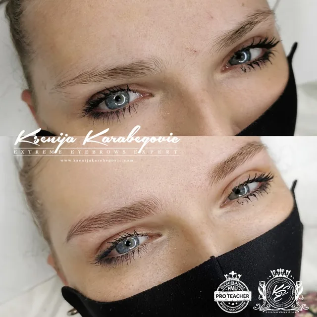 Brow work by Ksenija Karabegovic, photograph 202