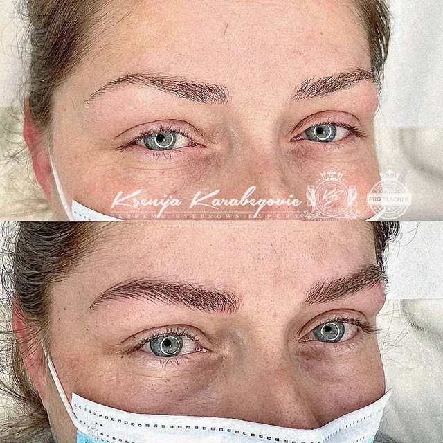 Brow work by Ksenija Karabegovic, photograph 203
