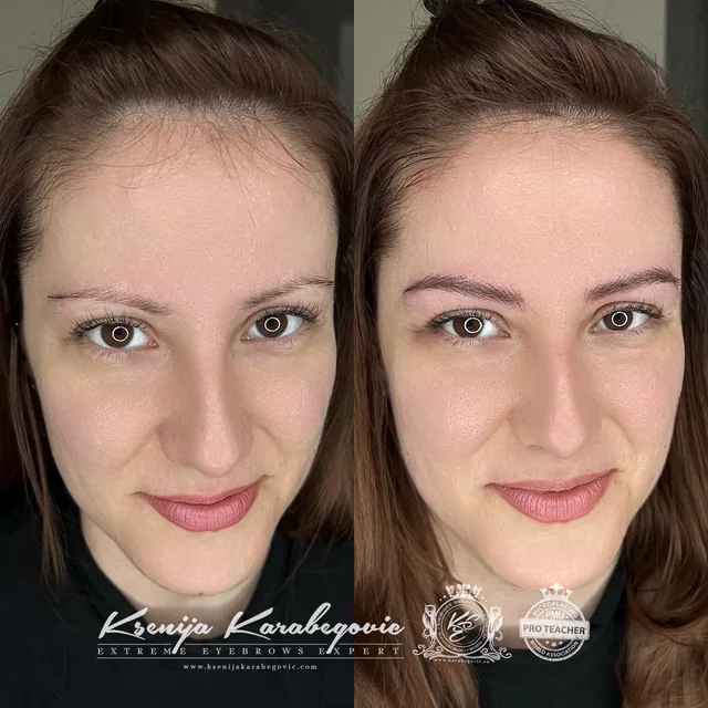 Brow work by Ksenija Karabegovic, photograph 205
