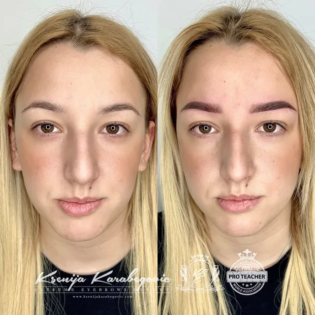 Brow work by Ksenija Karabegovic, photograph 224