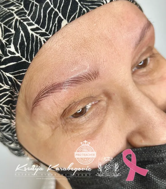 Brow work by Ksenija Karabegovic, photograph 227