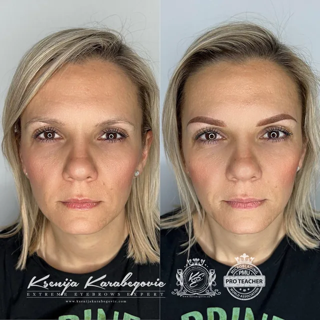 Brow work by Ksenija Karabegovic, photograph 246