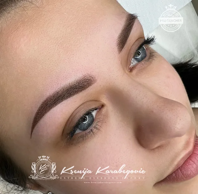 Brow work by Ksenija Karabegovic, photograph 258