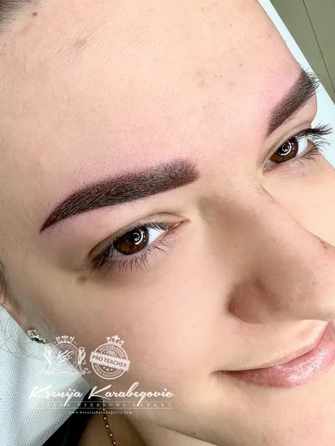 Brow work by Ksenija Karabegovic, photograph 302