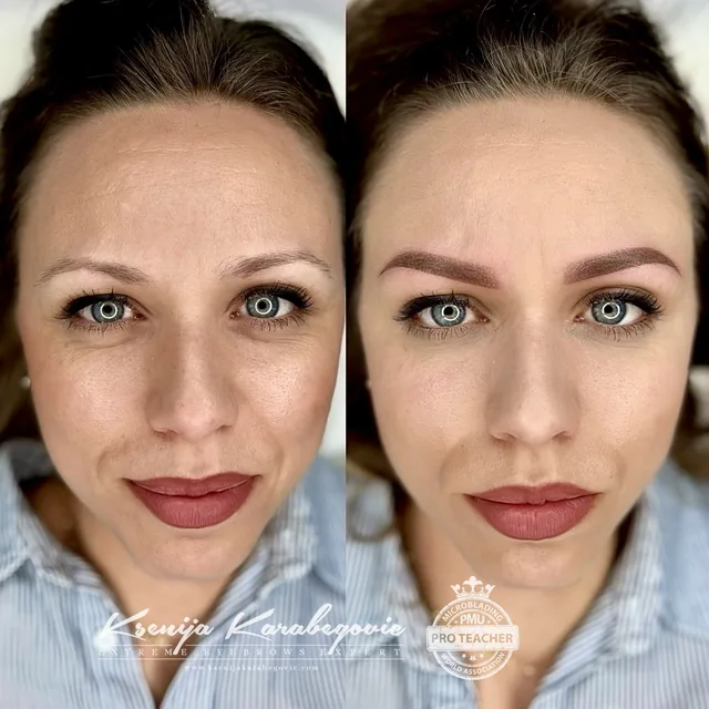 Brow work by Ksenija Karabegovic, photograph 317