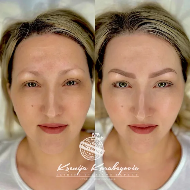 Brow work by Ksenija Karabegovic, photograph 333