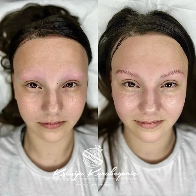 Brow work by Ksenija Karabegovic, photograph 338