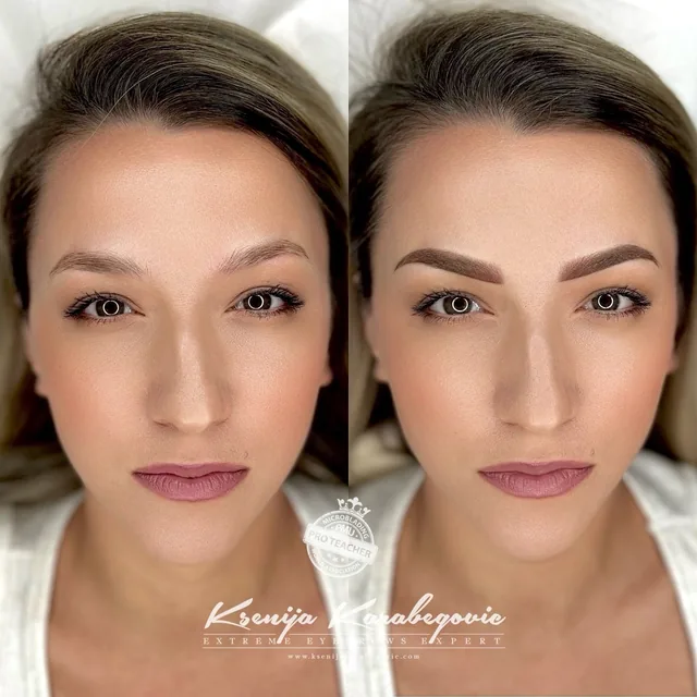 Brow work by Ksenija Karabegovic, photograph 341