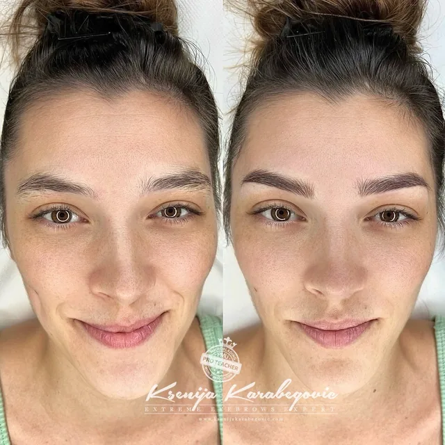 Brow work by Ksenija Karabegovic, photograph 343