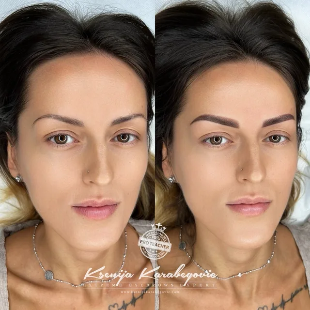Brow work by Ksenija Karabegovic, photograph 351