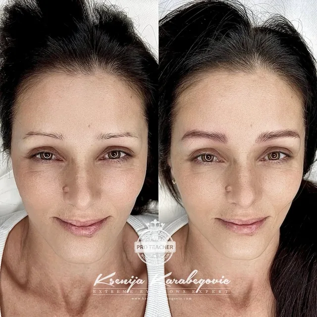 Brow work by Ksenija Karabegovic, photograph 352
