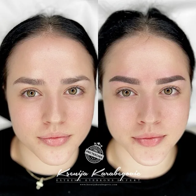 Brow work by Ksenija Karabegovic, photograph 355