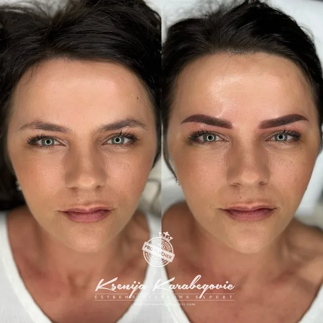 Brow work by Ksenija Karabegovic, photograph 366