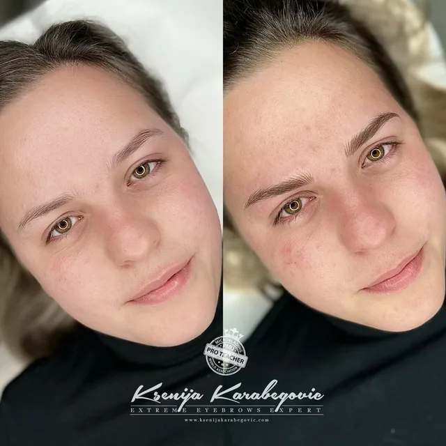 Brow work by Ksenija Karabegovic, photograph 372