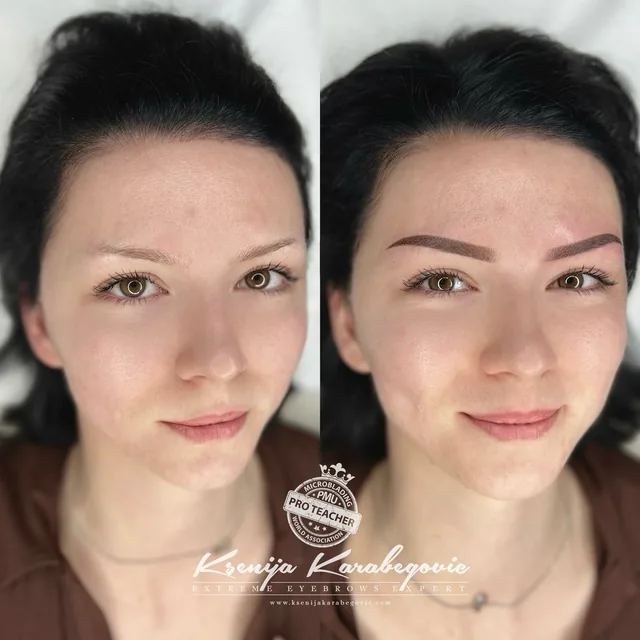 Brow work by Ksenija Karabegovic, photograph 376