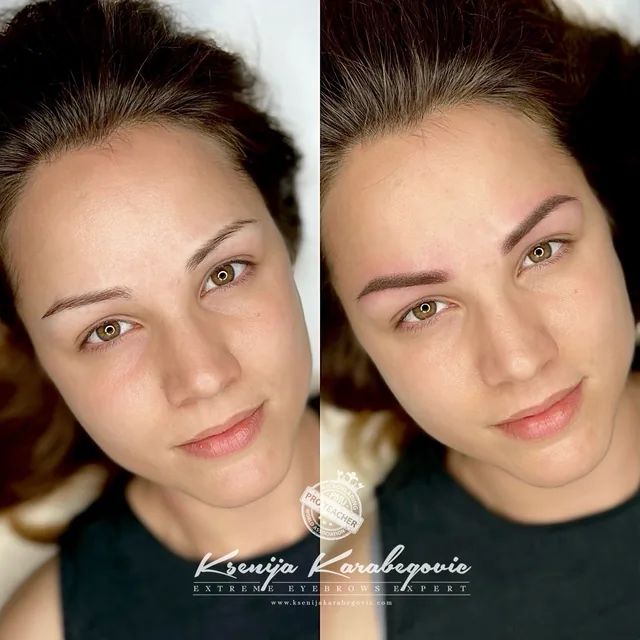 Brow work by Ksenija Karabegovic, photograph 382