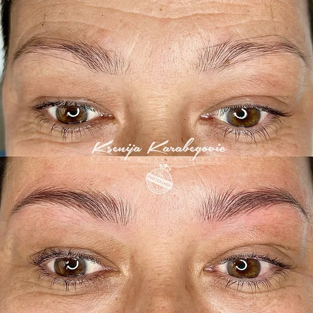 Brow work by Ksenija Karabegovic, photograph 385