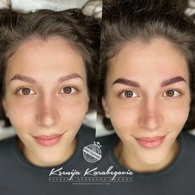 Brow work by Ksenija Karabegovic, photograph 386