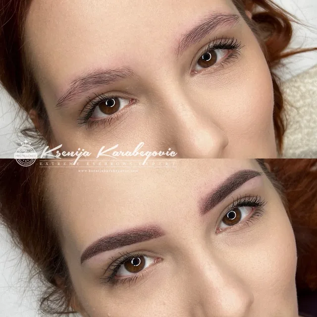 Brow work by Ksenija Karabegovic, photograph 400