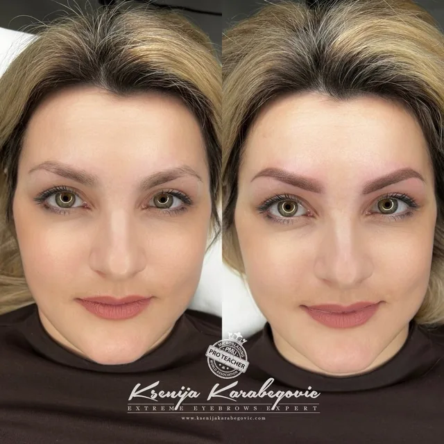 Brow work by Ksenija Karabegovic, photograph 402