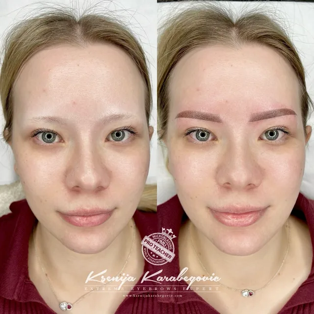 Brow work by Ksenija Karabegovic, photograph 403