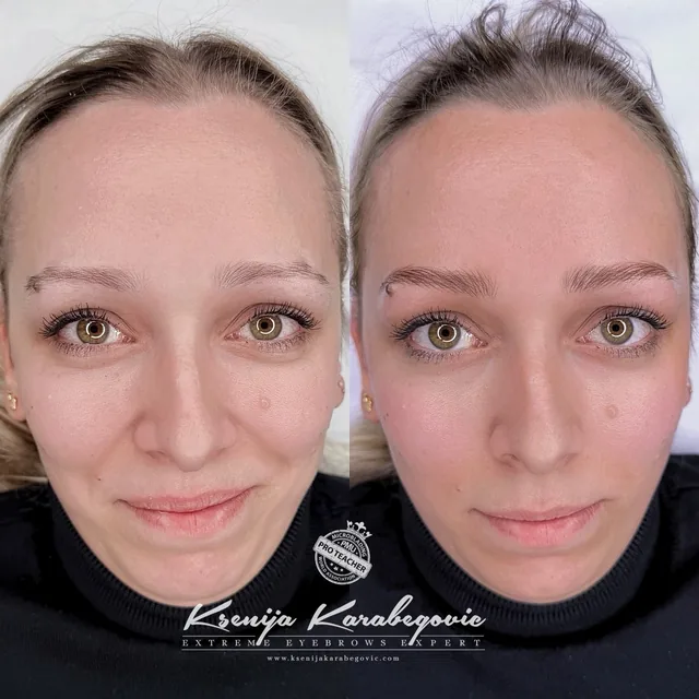 Brow work by Ksenija Karabegovic, photograph 404