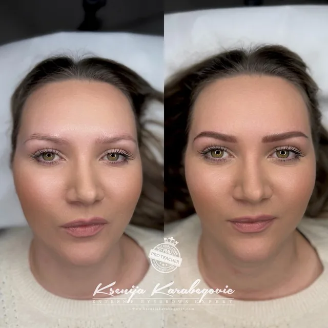 Brow work by Ksenija Karabegovic, photograph 405