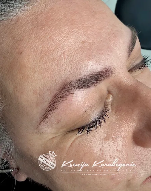 Brow work by Ksenija Karabegovic, photograph 406