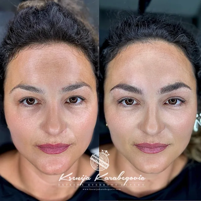 Brow work by Ksenija Karabegovic, photograph 422