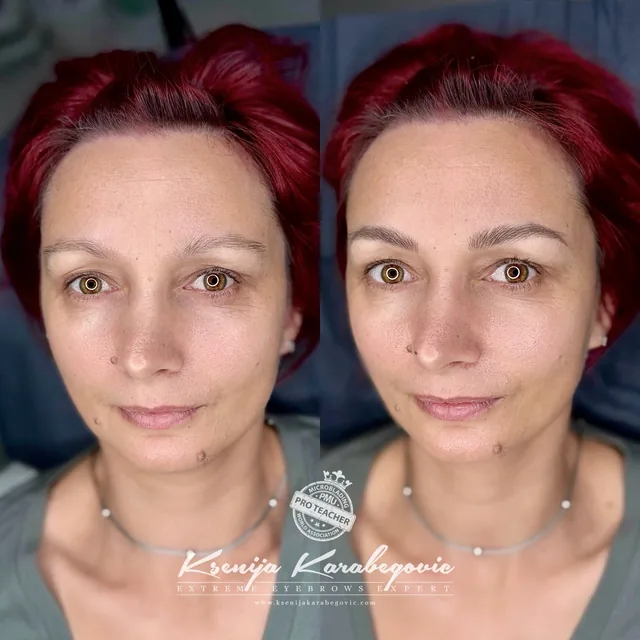 Brow work by Ksenija Karabegovic, photograph 436